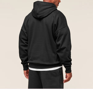 Sudadera Urbana de Algodón y Felpa, Unisex, Corte Holgado, Ropa Urbana con Impresión de Logotipo Personalizado y Bordado - Product Image 2