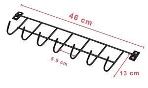 ตะขอสแตนเลสติดผนังแบบพรีเมี่ยมติดตั้งง่ายสำหรับห้องน้ำห้องครัวสำนักงานและตู้เสื้อผ้า - Product Image 2