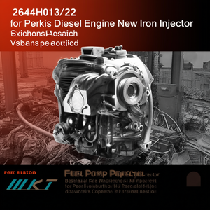 Pompe à carburant 2644H013/22 de remplacement pour moteur diesel Perkins, nouvel injecteur en fonte - Product Image 3