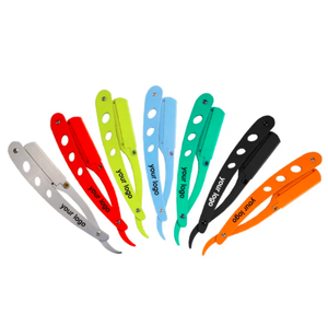 Factory Supply <b>Hair</b> Cutting Knife Salon Barber Shaving Straight Razor for Men Beard <b>Styling</b> By ANAAIF - Product Image 3