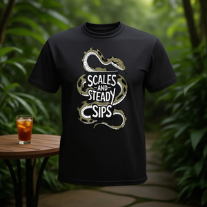 <b>Snake</b> Lovers <b>Tank</b> Top T-Shirt Scales and Steady Sips Design for Promotions - Product Image 3