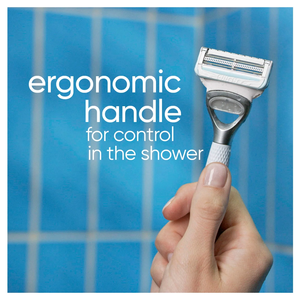 Rasoir manuel Venus White pour poils pubiens et poignée de peau pour femmes avec 2 recharges de lames de rasoir - Product Image 6