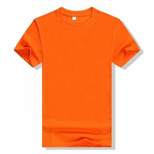 เสื้อยืดผู้ชายโพลีเอสเตอร์/ ผ้าฝ้ายแบบพรีเมี่ยมดีไซน์ทันสมัยสีพื้นระบายอากาศได้แบบแห้งเร็วแบบเต็มตัวออกแบบโลโก้ได้ตามต้องการ - Product Image 4