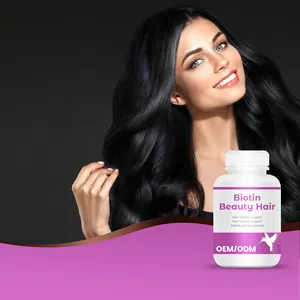 Private Label Vegan Multivitamínico Mineral complexo Biotina Pele Whitening Tablet Para Cabelo Pele Unhas