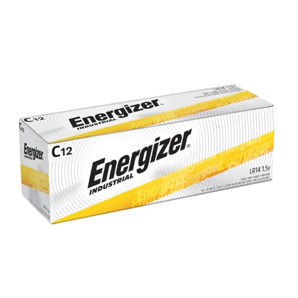 Top Grade 1 Energizer Industrial Alkaline Battery, C Premium Quality High Demanded