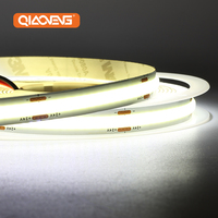 Bande LED COB sans points lumineux, éclairage flexible 6500K DC24V 252 LED/m 10W/m 1000lm/m Ra80 55.6mm, découpe sur mesure, OEM CE RoHS IP20, garantie 2 ans