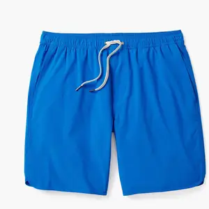 Oem 100% Polyester Effen Shorts Op Maat Gemaakt Snel Proberen Zwembroek Private Label Heren Zwemshorts Voor Jongens