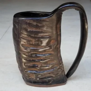 Water Buffalo Horn Drinking Mug for Coffee Beer Wine Drinking Party Occasions Direct From India - Product Image 6