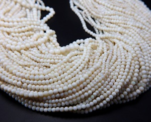 Perles de forme ronde lisse de pierres précieuses naturelles d'opale australienne pour la fabrication de bijoux 16 ''pouces - Product Image 1