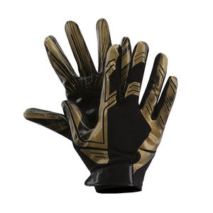 Gants de football américain professionnels, légers, imperméables, antidérapants, à doigts entiers, avec paume collante, performance améliorée, unisexe - Product Image 4
