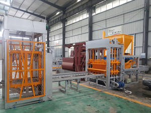 Máquina para Fabricar Bloques de Hormigón Tipo Lego, Molde para Bloques de Hormigón, Modelo de Bloque Hueco Simple QT4, Motor Principal, Bomba, PLC, Rodamiento, Caja de Cambios, Engranaje - Product Image 4