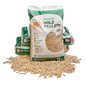 Pellets de madera natural Golden Fire Buen combustible natural extruido hecho de madera de abeto para uso en calderas de pellets de madera - Product Image 2