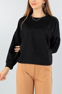 Sudadera de mujer con diseño de hombro caído de nuevo estilo en diferentes estilos - Product Image 3