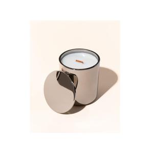 Pot à bougie en métal luxueux et élégant avec couvercle, magnifique pot à bougie pour la décoration à la maison, les dîners - Product Image 3