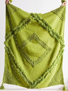 Manta tejida de lana para el hogar, personalizada, de alta calidad, 100%, para ropa de cama - Product Image 4