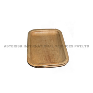 Vaisselle jetable Feuille Plats Assiettes Écologique Biodégradable Dîner Assiette Accepter Forme Personnalisée 100% Compostable - Product Image 4