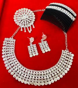 24K Plaqué Or Vintage Style Comores Mayotte Bijoux De Mode Ensemble Cuivre Collier Boucles D'oreilles & Bracelets Cadeau pour USA France - Product Image 6