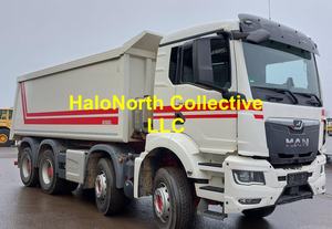 รถบรรทุก MAN TGS 35.430 Tipper 8X4 ปี 2022 พวงมาลัยซ้าย เกียร์อัตโนมัติ เครื่องยนต์ดีเซล ยูโร 6 มือสอง รถบรรทุกขนส่งสินค้าขนาดเล็ก - Product Image 2