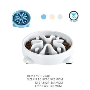 Fabricant de 25 ans de vente en gros de puzzle en silicone durable pour chien de compagnie bol à alimentation lente conception antidérapante favorise des habitudes alimentaires saines - Product Image 3