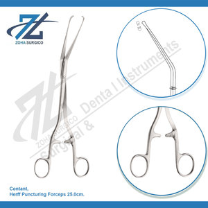 คีมเจาะเมมเบรน Herff 255มม. สแตนเลสชุดเครื่องมือผ่าตัดทางทันตกรรมแบบแมนนวลจากปากีสถาน - Product Image 3