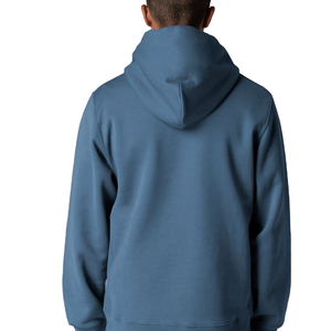 Personalizable 100% algodón hombres peso pesado pulóver Sudadera con capucha Invierno Polar con capucha térmico mejor patrón sólido diseño bordado - Product Image 6
