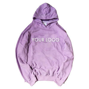 Men's HeavyWeight Hooded Pullover <b>Tie</b> <b>Dye</b> Loose-Fitting Wrinkles Design Long Sleeves 100% Cotton Winter Hoodie - Product Image 2