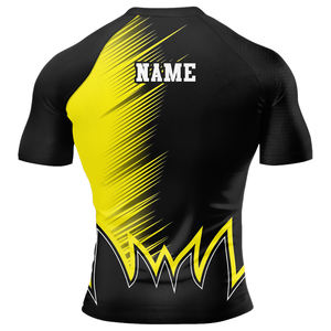 Chemises de compression imprimées par sublimation personnalisée Surfant Mma Rash Guard Unisex Rash Guard - Product Image 2