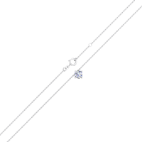 Boucles d'oreilles en argent 925 avec diamant de laboratoire certifié IGI, fabricant de bijoux fins éthiques RJC ODM OEM, vente en gros DJYN2679