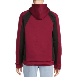 Sudadera con capucha de lana de algodón de peso pesado de alta calidad en blanco de gran tamaño Streetwear logotipo personalizado pulóver hombres sudaderas básicas - Product Image 2