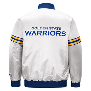 แจ็กเก็ตผ้าซาตินสไตล์ไฮสตรีทสำหรับผู้ชายสำหรับฤดูหนาวพร้อมการตกแต่งปัก - Product Image 5