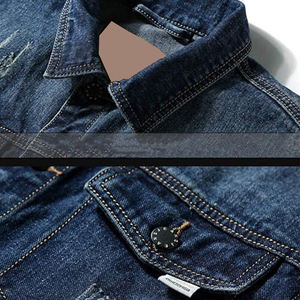 Kivotech Vestes Jeans Respirantes pour Hommes Grande Taille de Haute Qualité Fabriqué au Pakistan Veste Jeans Légère pour Hommes - Product Image 2
