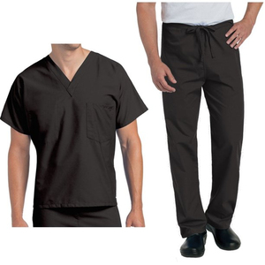 Nuevos uniformes de hospital de moda de alta calidad Medico Algodón elástico transpirable hombres pantalones médicos uniformes médicos con poliéster - Product Image 4