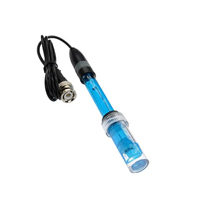 Module de détection de valeur pH 0-14 avec sonde BNC, électrode, carte de contrôle et régulateur pour Arduino