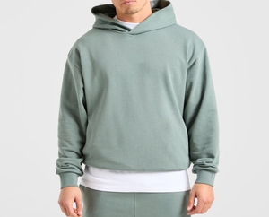 Sweats à capuche pour hommes avec logo personnalisé : streetwear de haute qualité, très vendu, 100% coton, confortable et respirant, nouveau design de pull-over - Product Image 3