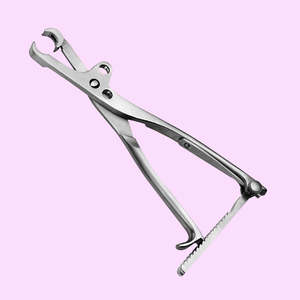 Pinzas de Hueso Lambotte Rectas con Trinquete de SurgiRight - Product Image 6