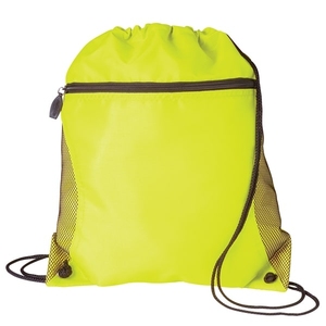 Venta al por mayor 600D PVC recubierto Cardura de moda impermeable bolsa con cordón con bolsillos de acceso rápido para hombres mujeres adultos - Product Image 6