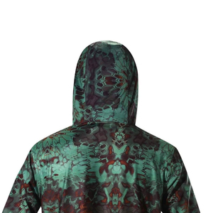 Vente en gros de sweats à capuche de pêche légers UPF 50 anti-Uv avec logo imprimé personnalisé pour hommes à bas prix Meilleur vendeur - Product Image 4