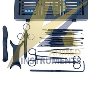 Highest Quality Dental Oral Surgery & Surgical Instruments Kit 15 Pcs <b>Black</b> Coated by SUAVE SURGICAL INSTRUMENTS - Product Image 6