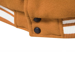 เสื้อแจ็คเก็ตผ้าขนแกะสำหรับผู้ชายเสื้อแจ็คเก็ตทีมตัวแทนดีไซน์ใหม่ - Product Image 4