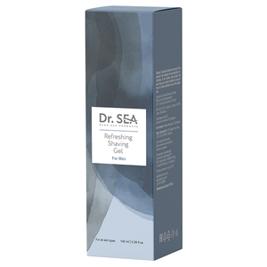 Dr. Sea Cosmetics เจลโกนหนวดสดชื่นพร้อมแร่ธาตุในทะเลผลิตภัณฑ์โกนหนวดสำหรับผู้ชายสำหรับผิวธรรมดาและผิวบอบบาง - Product Image 4