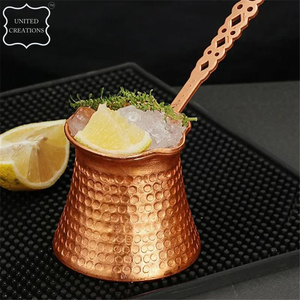 High Quality Traditional Turkish Coffee <b>Pots</b> Set Pure Copper Metal Color <b>Pot</b> - Product Image 4