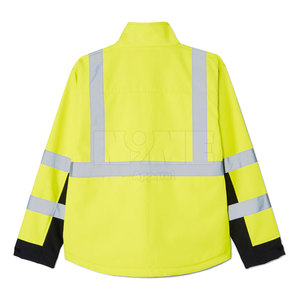 Hot Sale Winter High Visibility Safety <b>Jacket</b> for <b>Construction</b> <b>Work</b> Windproof Reflective Design Polyester/Nylon Lining - Product Image 2