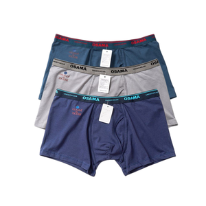 Venta al por mayor de calzoncillos bóxer de tiro medio para hombre con logotipo personalizado de tejido de punto transpirable cómodo ODM suministro Vinh Hung Vietnam - Product Image 3