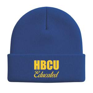 Chapeau beanie bleu SGRho pour les étudiants des HBCU, casquette en acrylique Sigma Gamma Rho, broderie en chenille, sororité grecque Divine Nine, couvre-chef - Product Image 2