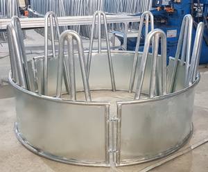 Vente en gros de panneaux galvanisés pour mangeoires de bétail Équipement d'élevage à usage intensif pour chevaux, moutons et vaches - Product Image 1