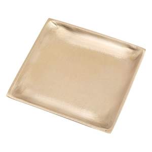 Nouvelle tendance prix de gros plateaux rectangulaires en or plateau de service en métal en laiton pour accessoires de maison et de cuisine - Product Image 5