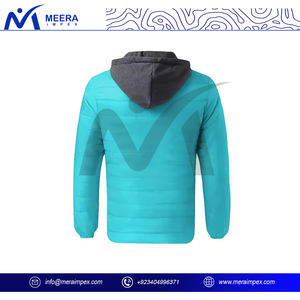 Veste d'hiver chaude pour hommes Veste polaire coupe-vent matelassée en duvet Alternative Coat Outdoor Fashion Hooded Jacket for Streetwear and Daily Use - Product Image 3