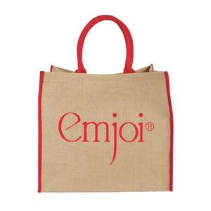 2024 Hot Sale Design Your Own Logo Letter Pattern Wedding <b>Gift</b> <b>Bags</b> <b>Jute</b> Shopping Custom Burlap Tote <b>Bags</b> - Product Image 1