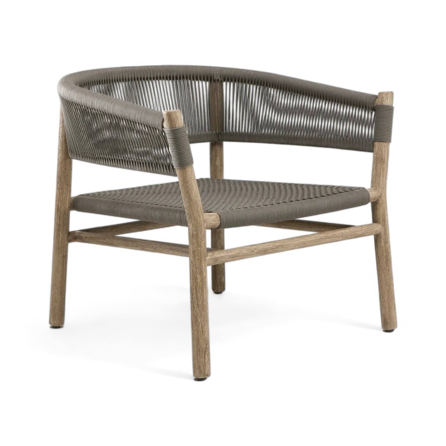 Weathered Teak and Rope