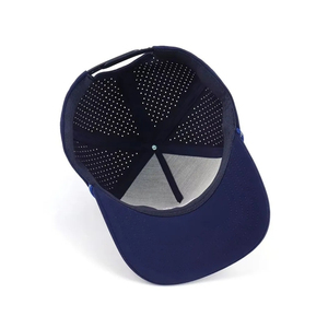 Gorra de Golf Personalizada OEM, Impermeable, de Secado Rápido, con Borde Trenzado, Logotipo Bordado 2D/3D Personalizado, Gorra de 5 Paneles de Alto Rendimiento - Product Image 5